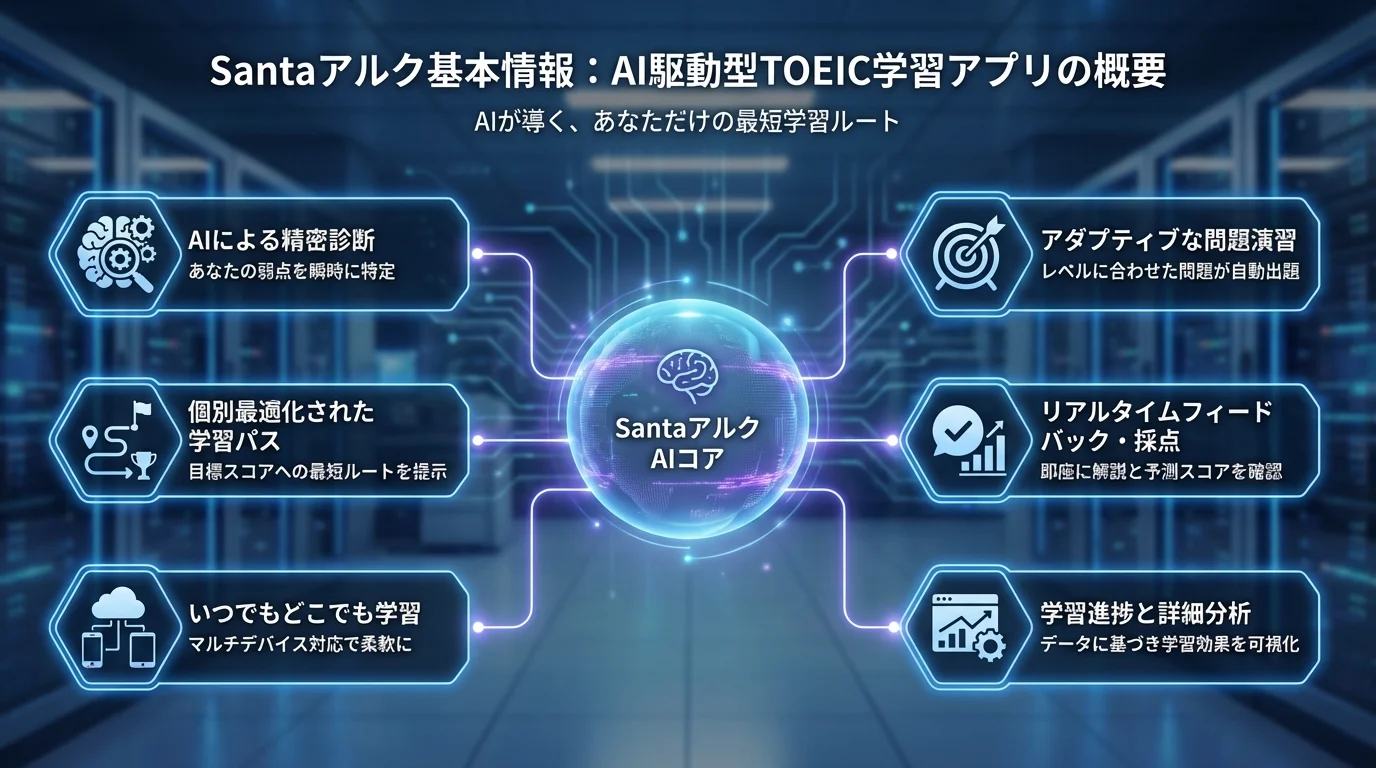 Santaアルク 評判, TOEICの特徴と基本情報
