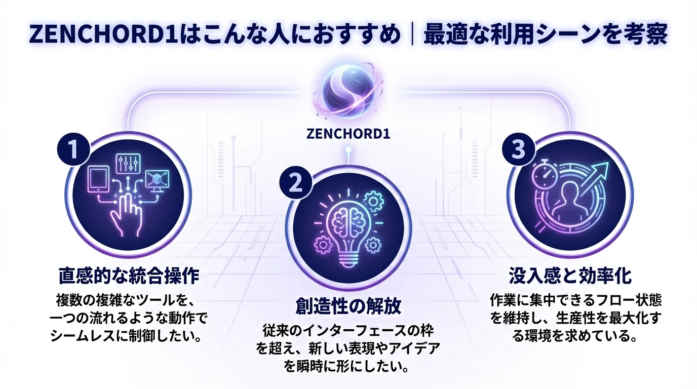 AI議事録イヤホン ZENCHORD1のメリットを図解で解説