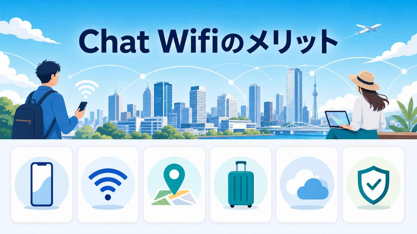 Chat Wifi 評判のメリットを図解で解説