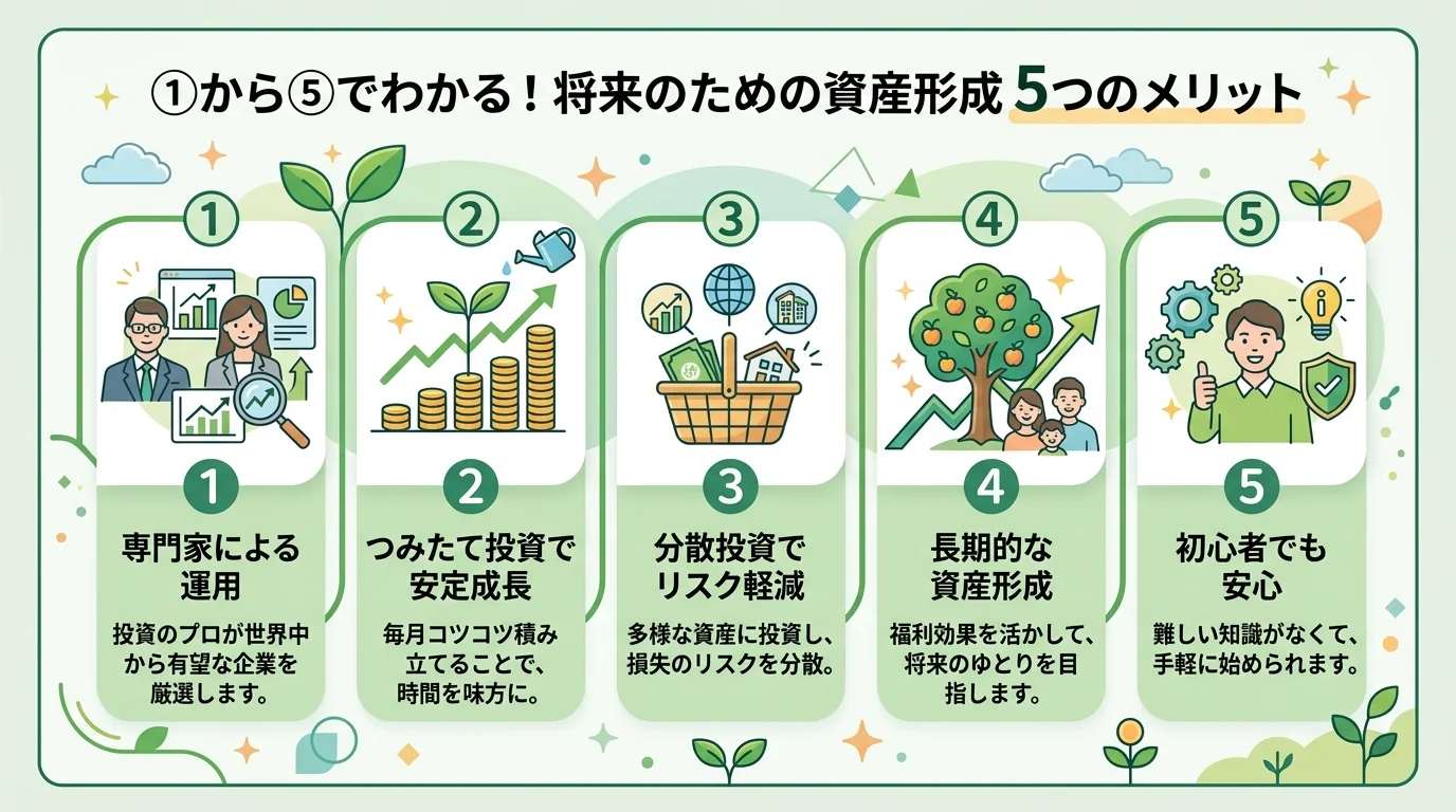 NISA ひふみ投信 口座開設のメリットを図解で解説