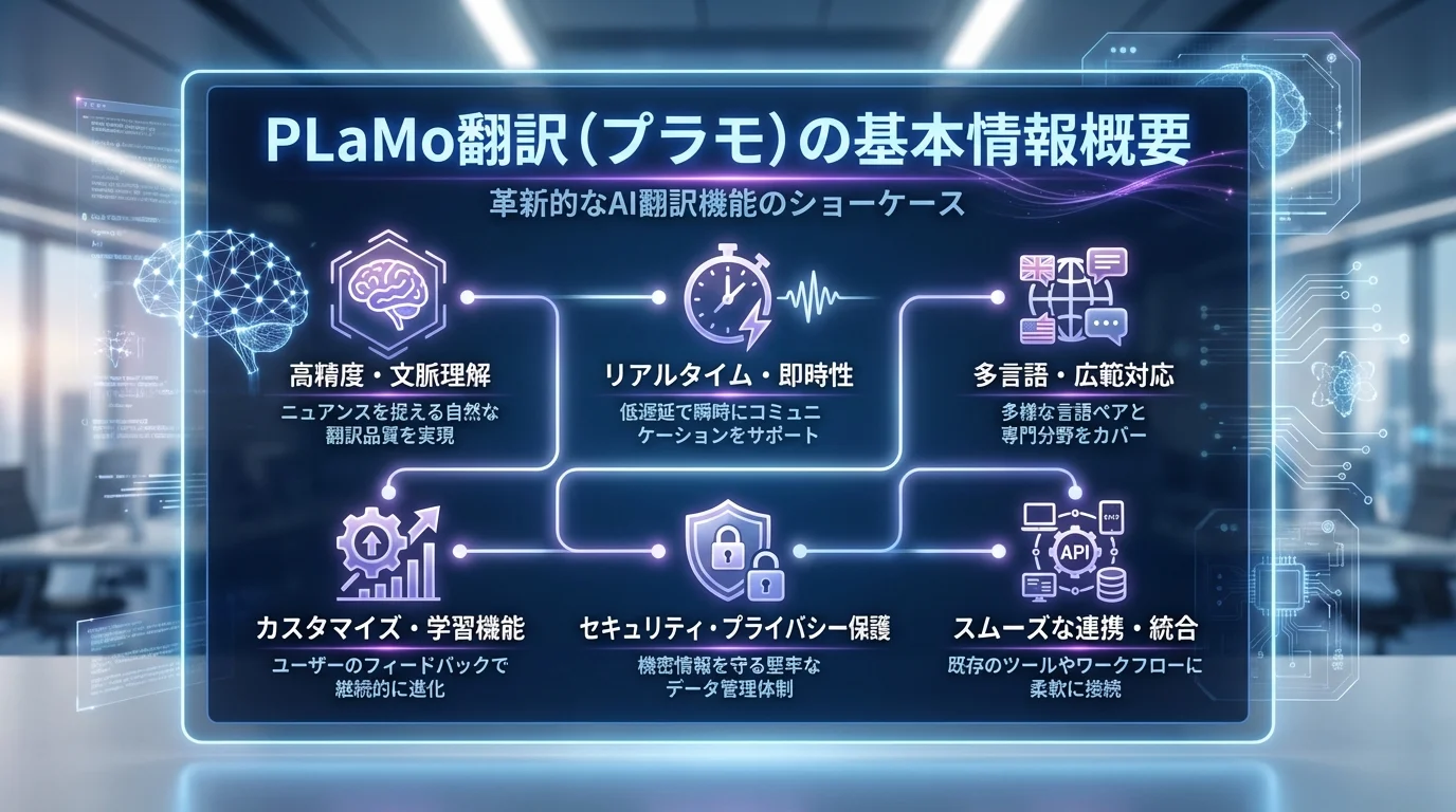 PLaMo翻訳 レビューの特徴と基本情報