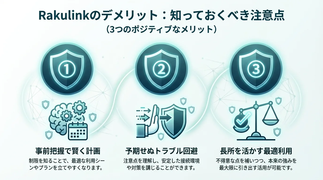 Rakulink 評判のメリットを図解で解説