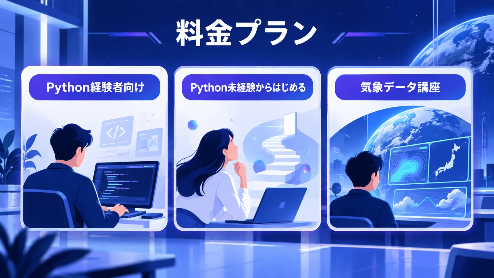 気象データアナリスト講座の評判と説明会｜スキルアップAIの料金プラン比較表