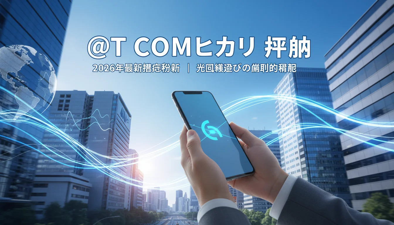 @T COMヒカリの評判は？2026年最新徹底分析 | 光回線選びの論理的根拠