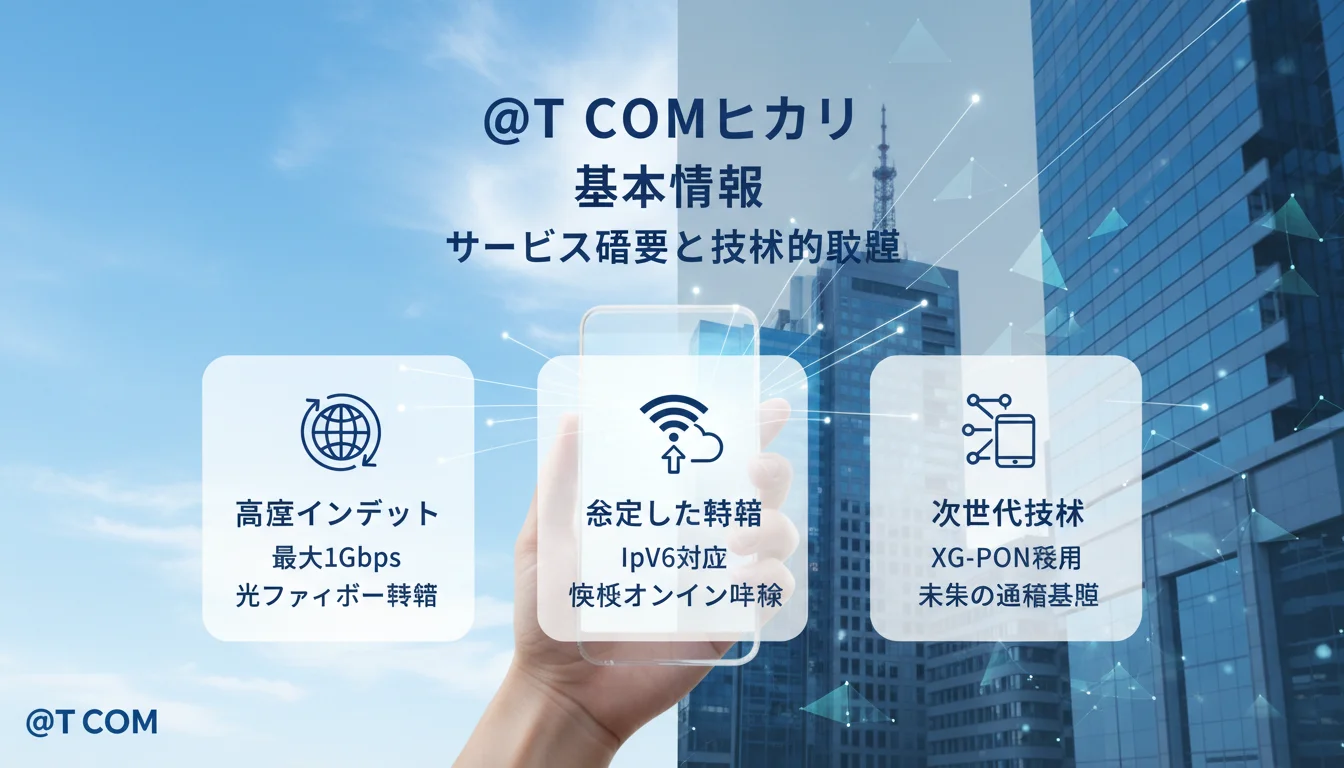 @T COMヒカリ 評判の特徴と基本情報