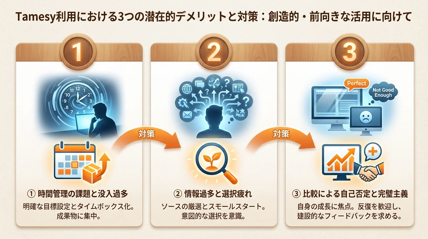 Tamesy 転職エージェントのメリットを図解で解説