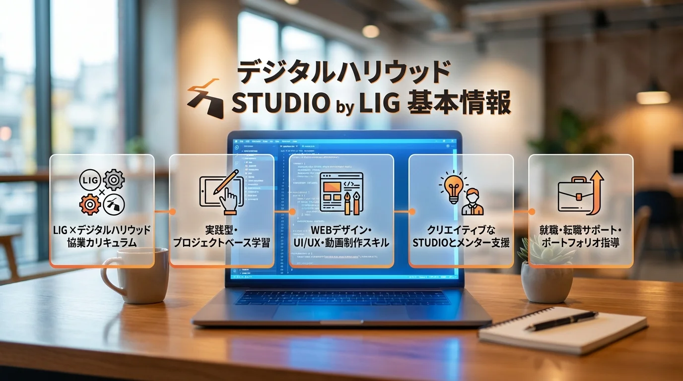 デジタルハリウッド STUDIO byの特徴と基本情報