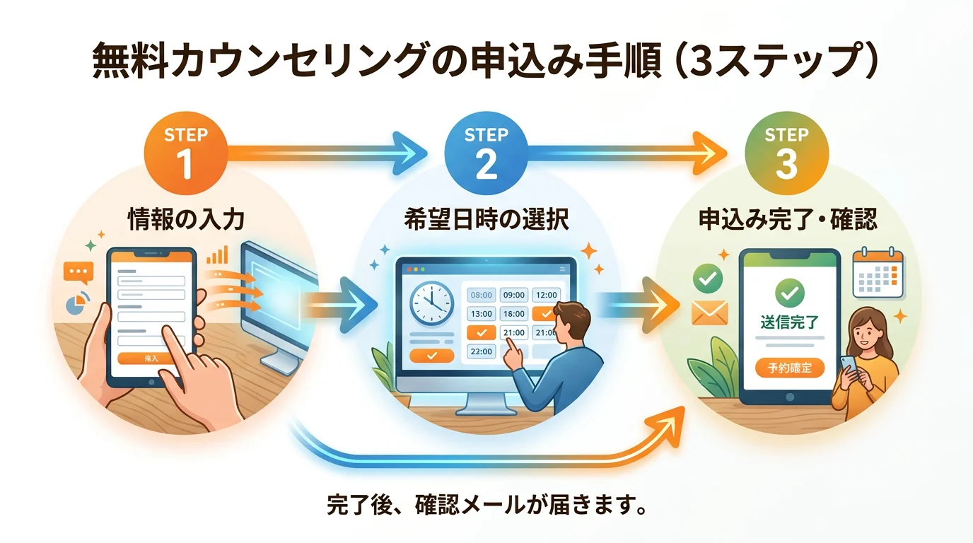 ポテパンフリーランス 無料カウンセリングの始め方・手順ガイド