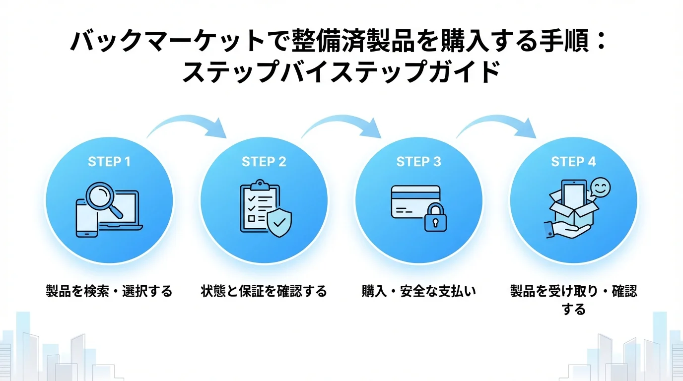 バックマーケット, 整備済製品, 2026の始め方・手順ガイド
