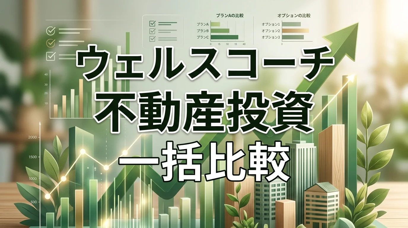 2026年版｜ウェルスコーチで不動産投資を一括比較