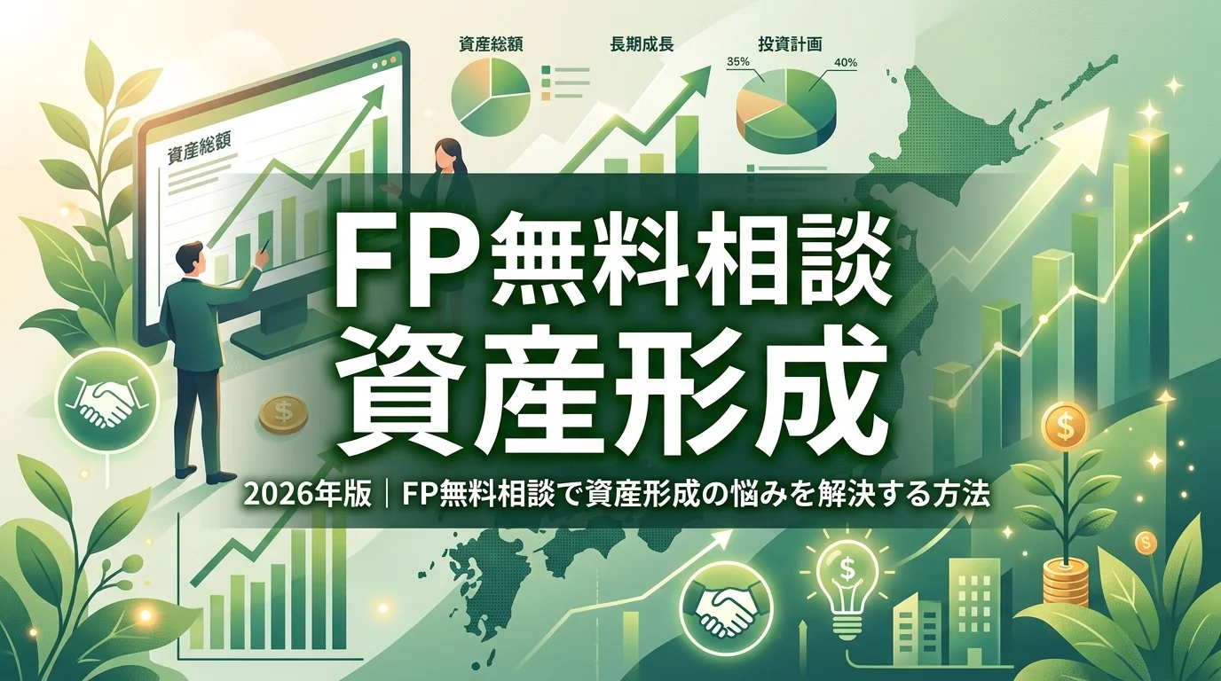 2026年版｜FP無料相談で資産形成の悩みを解決する方法