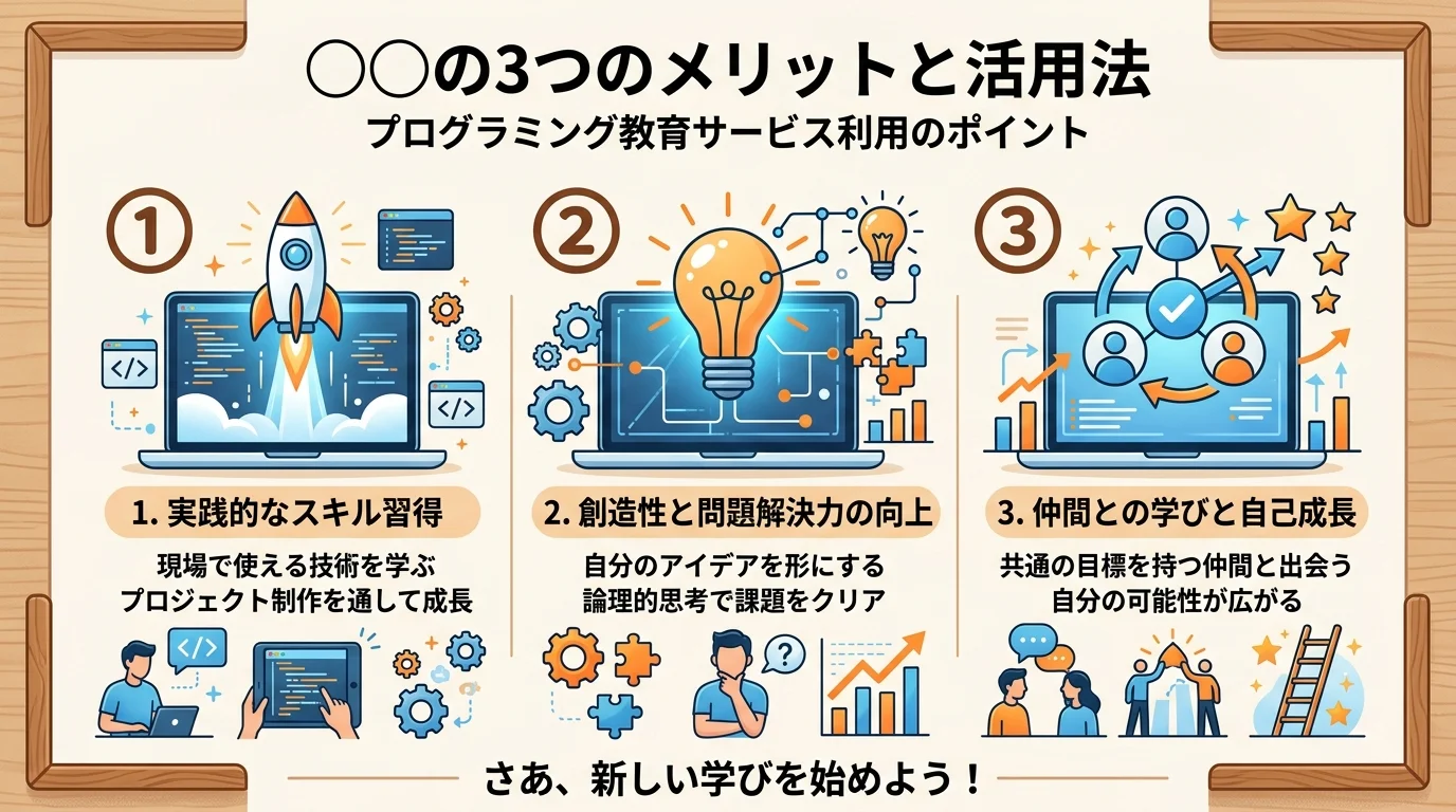 アンズテック 評判 小中学生のメリットを図解で解説