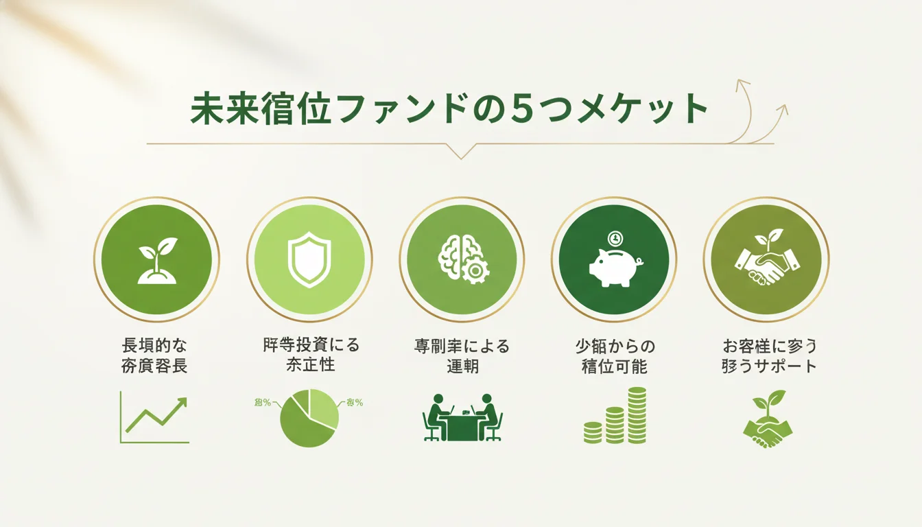 ひふみ投信 評判のメリットを図解で解説