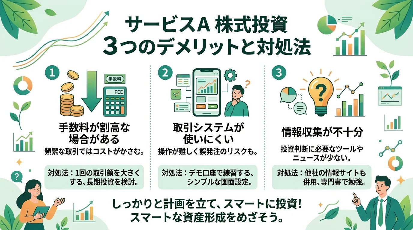 DMM株 評判 手数料のメリットを図解で解説