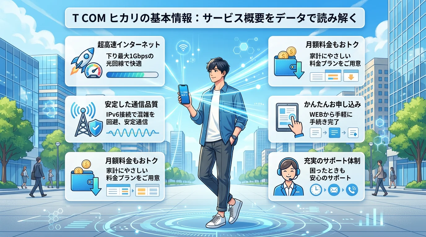 T COMヒカリ 速度の特徴と基本情報
