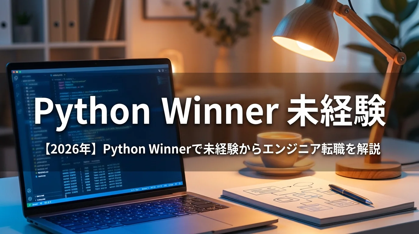 【2026年】Python Winnerで未経験からエンジニア転職を解説