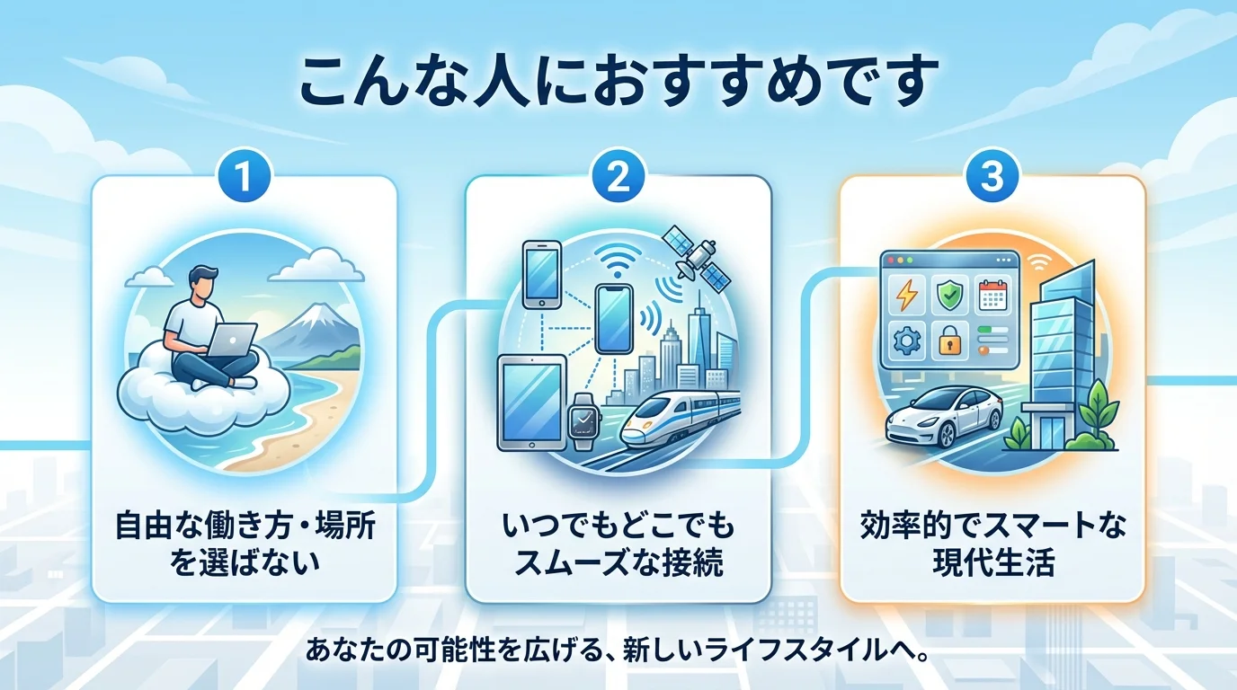 UQモバイル 評判のメリットを図解で解説