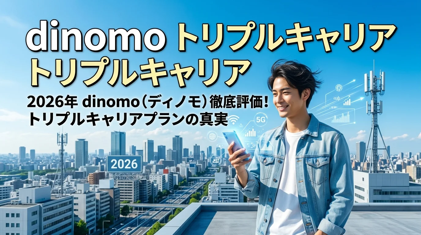 2026年 dinomo（ディノモ）徹底評価！トリプルキャリアプランの真実
