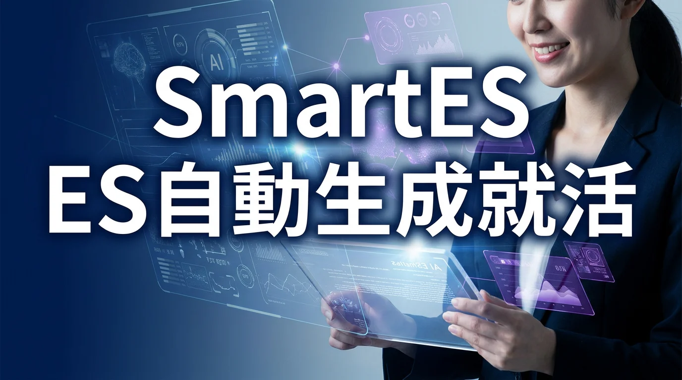 SmartES 2026年版｜AIがESを自動生成する就活ツールを解説