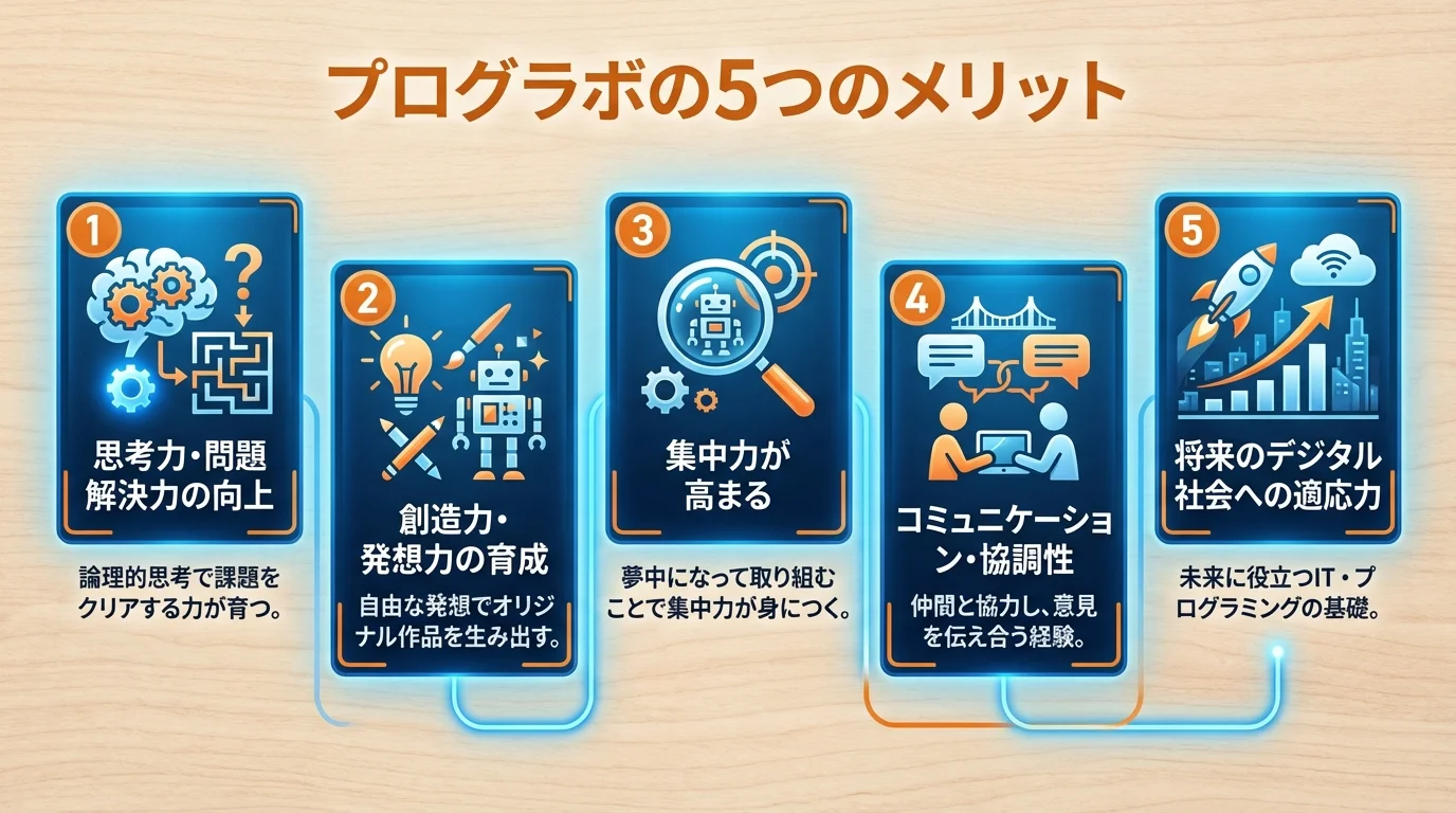 プログラボ 体験会 関西のメリットを図解で解説